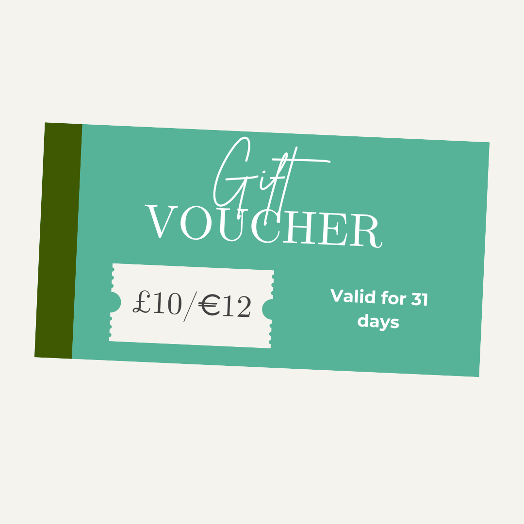 £10 €12 gift card