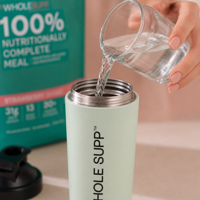 Add 400ml water or milk